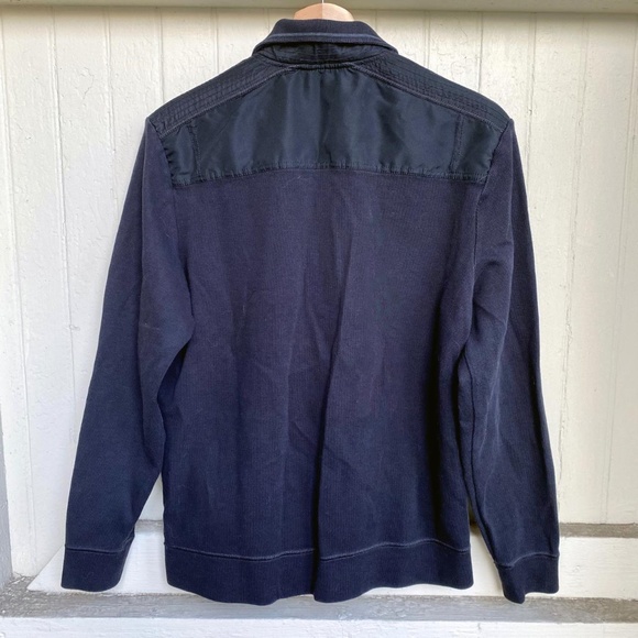 BNWOT Calvin Klein Knit Zip Up Mock Neck Sweater - Picture 2 of 3